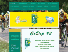 Tablet Screenshot of cyclotourisme93-ffct.org